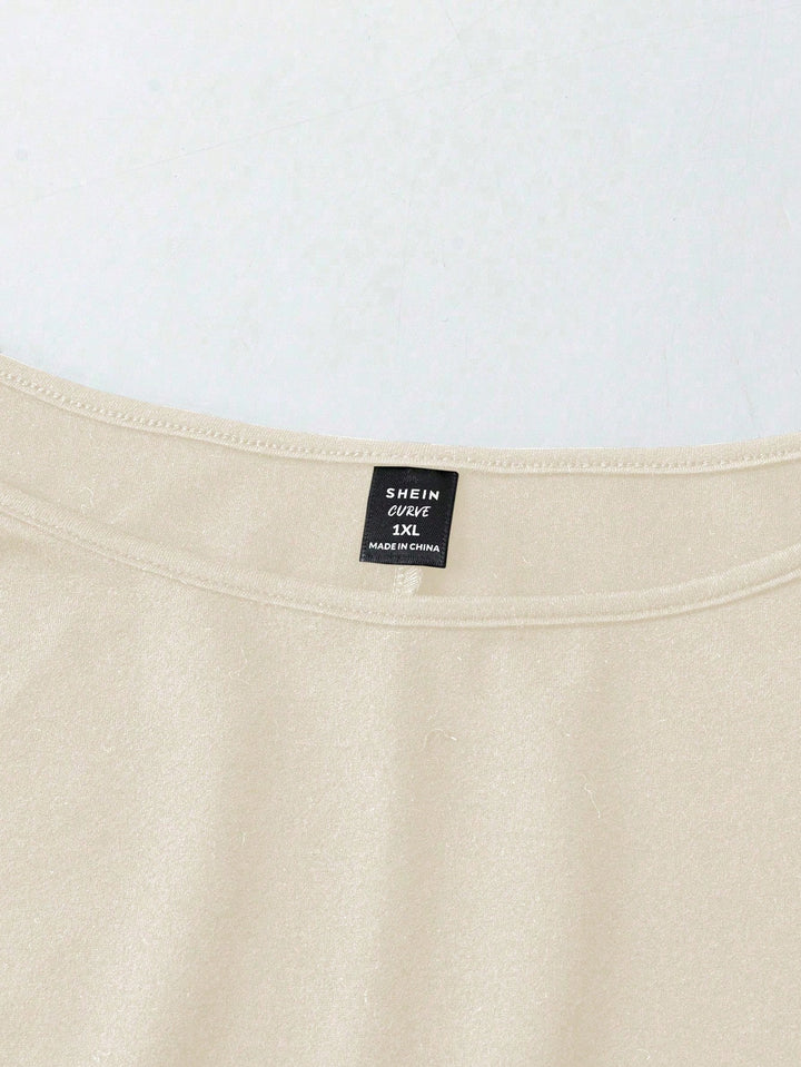 Tricou SHEIN, bej