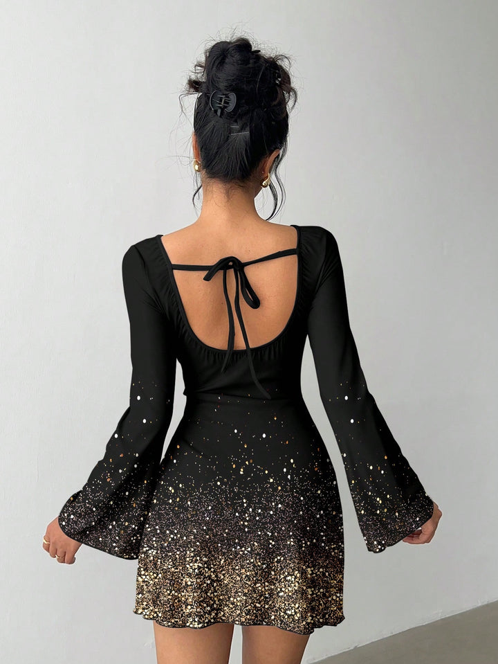 Rochie mini SHEIN, mix culori