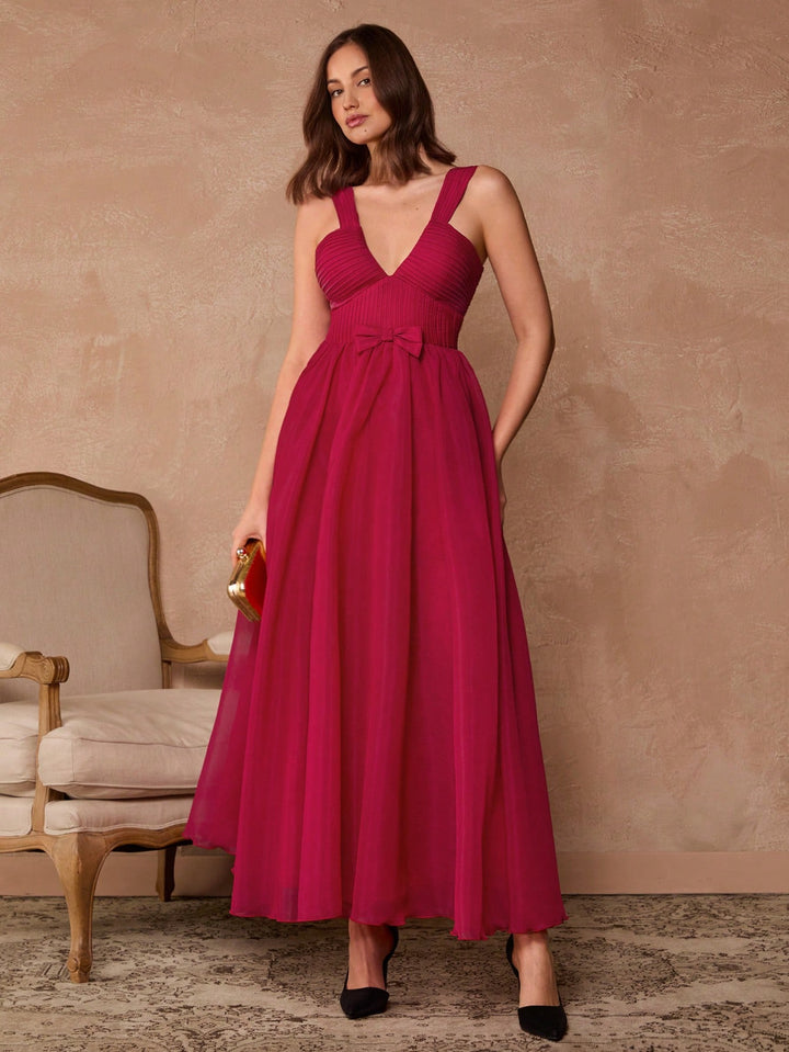 Rochie maxi SHEIN, roșu