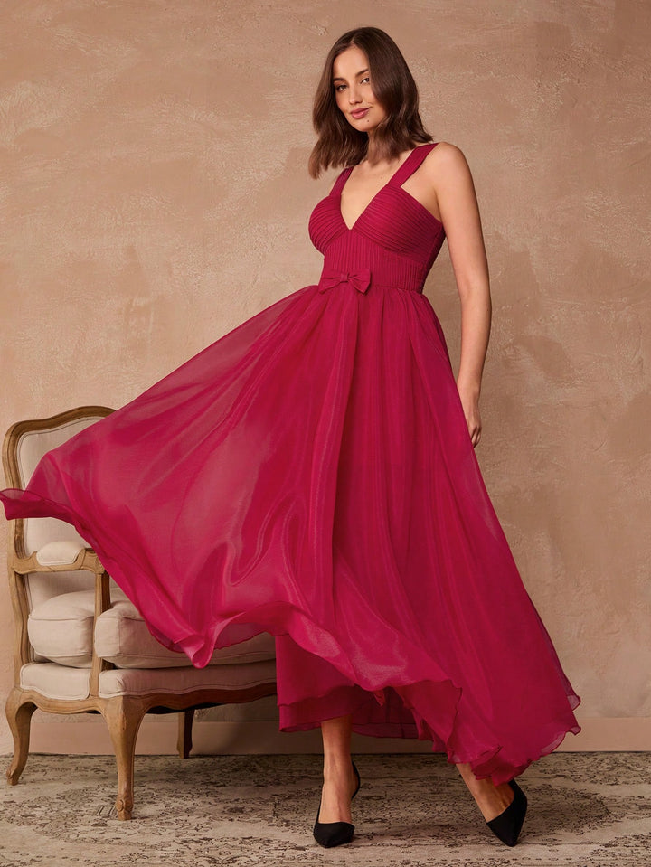Rochie maxi SHEIN, roșu