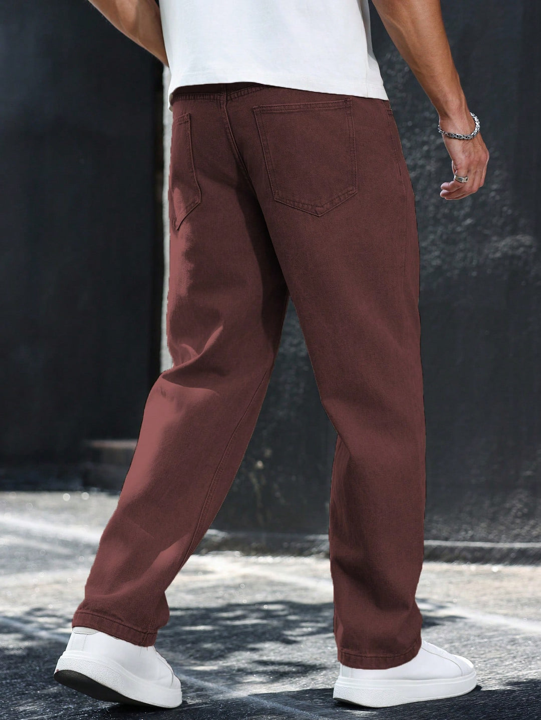 Jeans SHEIN, maro