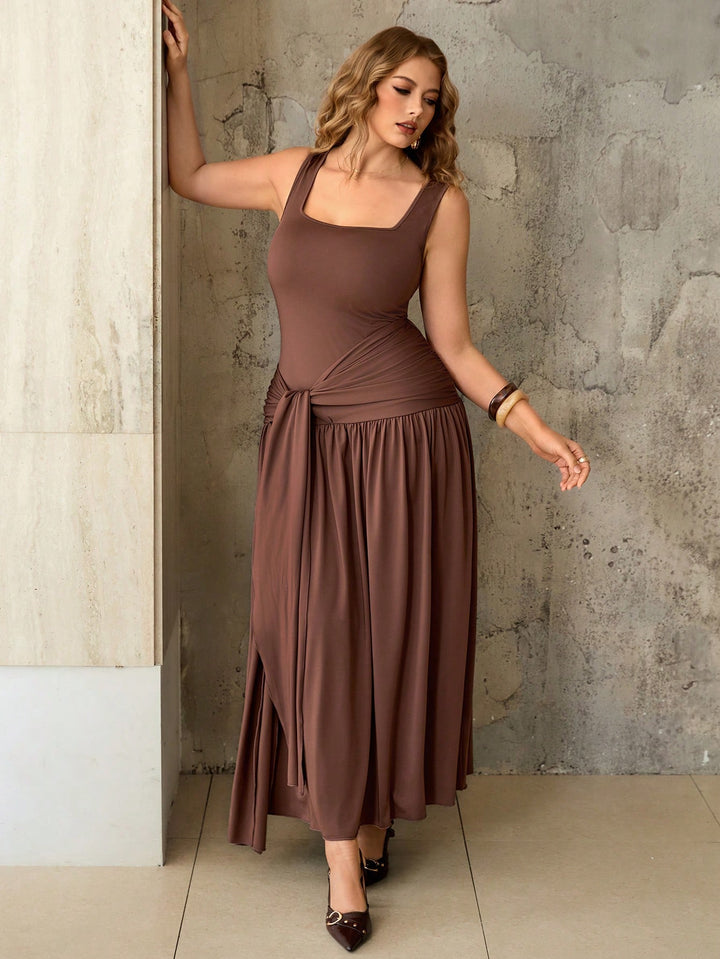 Rochie SHEIN, maro