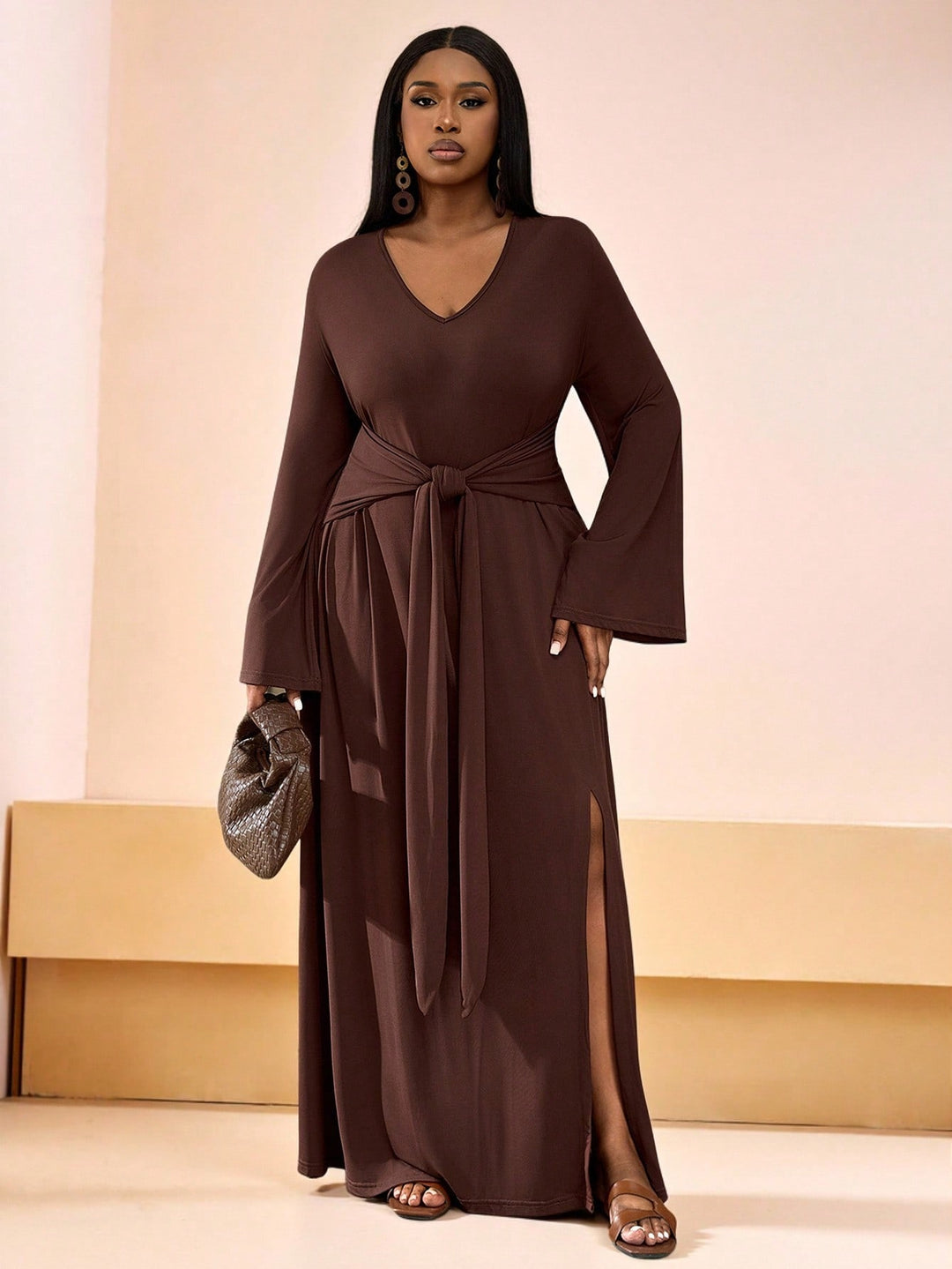 Rochie SHEIN, maro