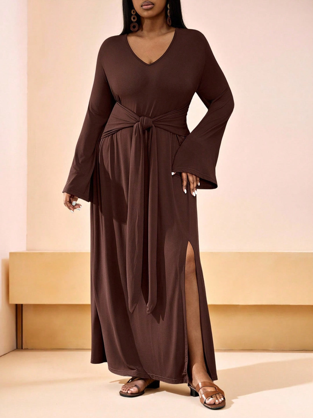 Rochie SHEIN, maro