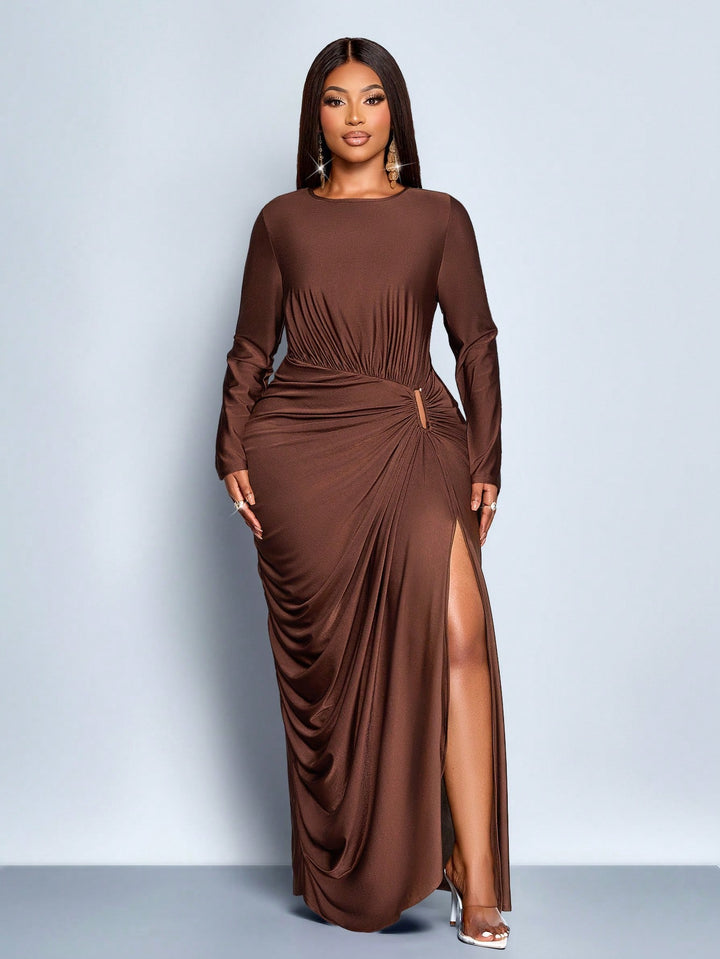 Rochie SHEIN, maro
