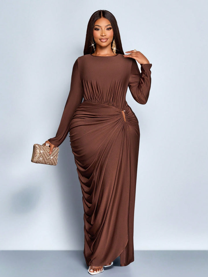 Rochie SHEIN, maro
