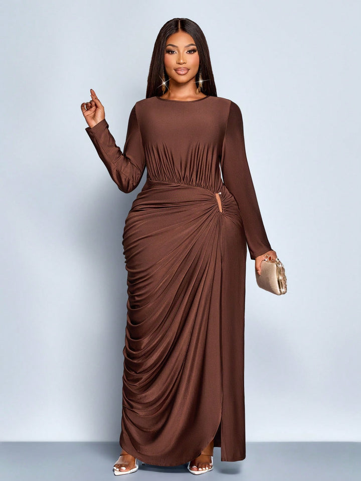 Rochie SHEIN, maro