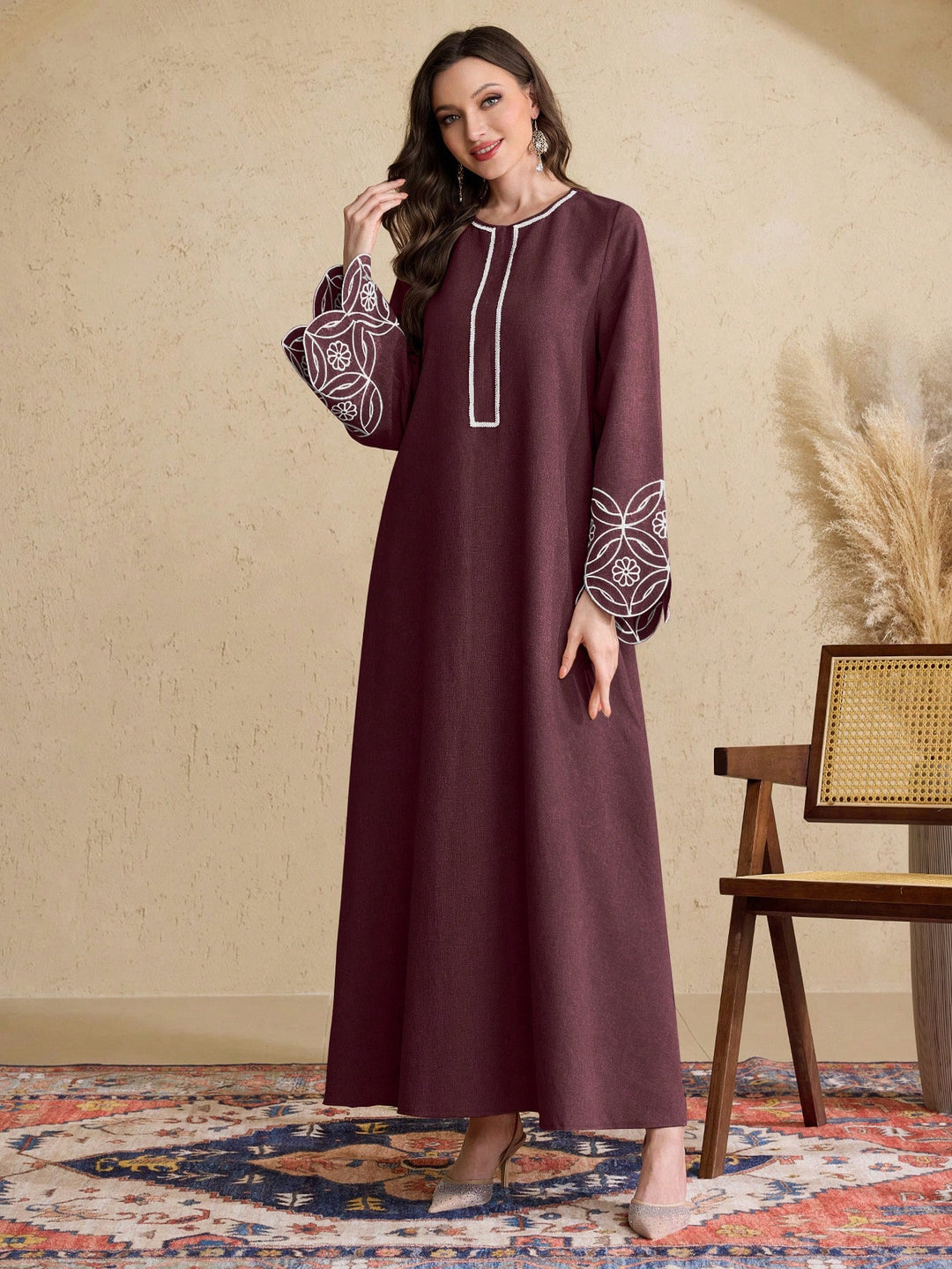 Rochie SHEIN, vișiniu