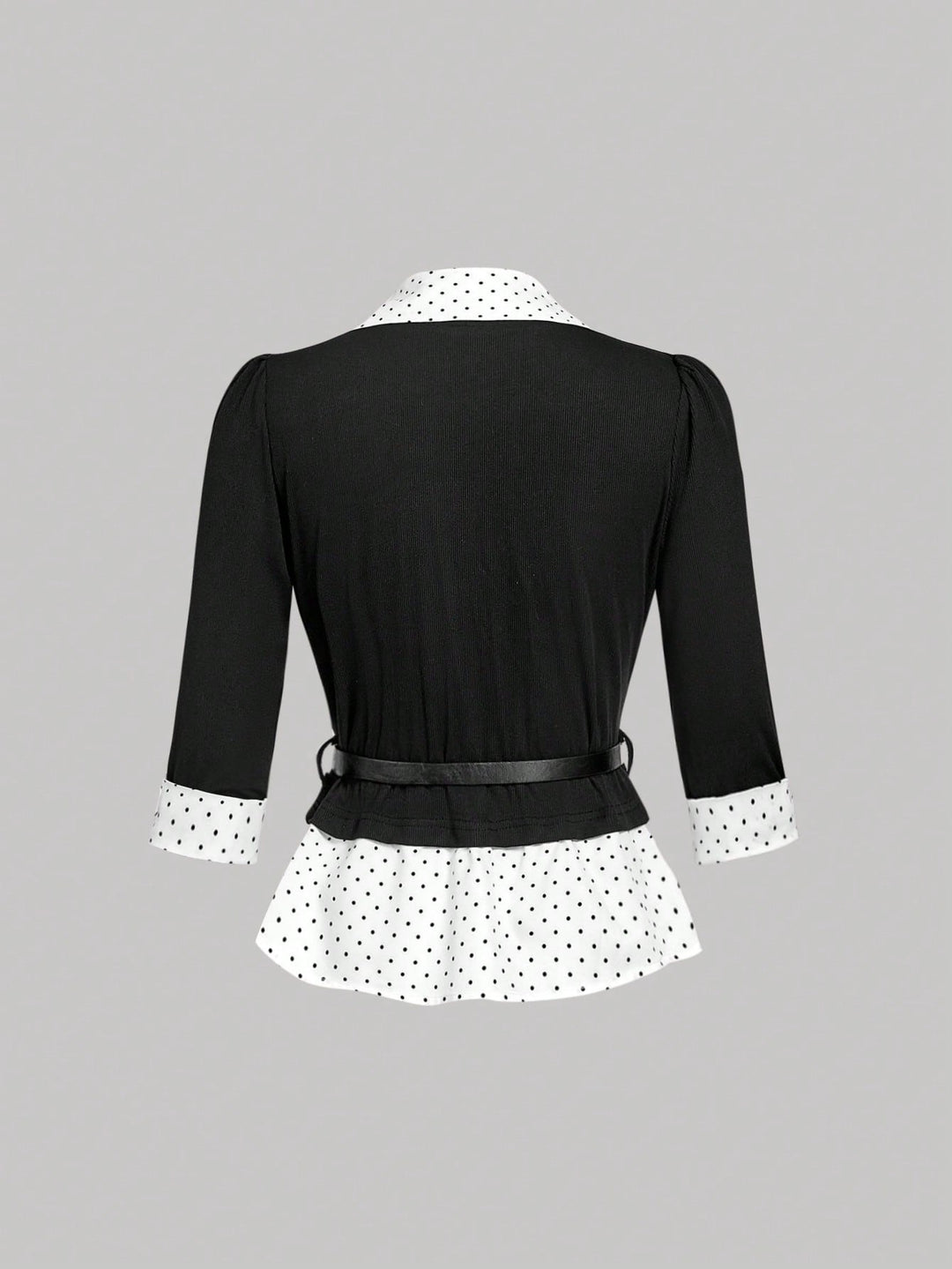 Top SHEIN, negru