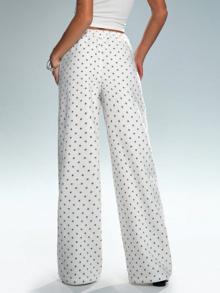 Pantaloni SHEIN, alb