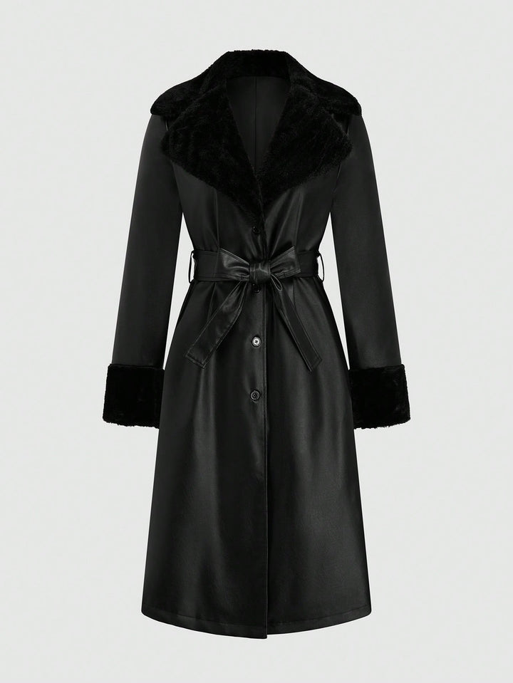 Trench SHEIN, negru