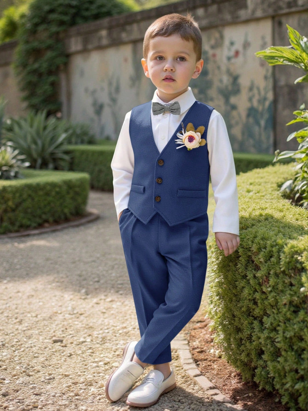 Costum SHEIN, albastru