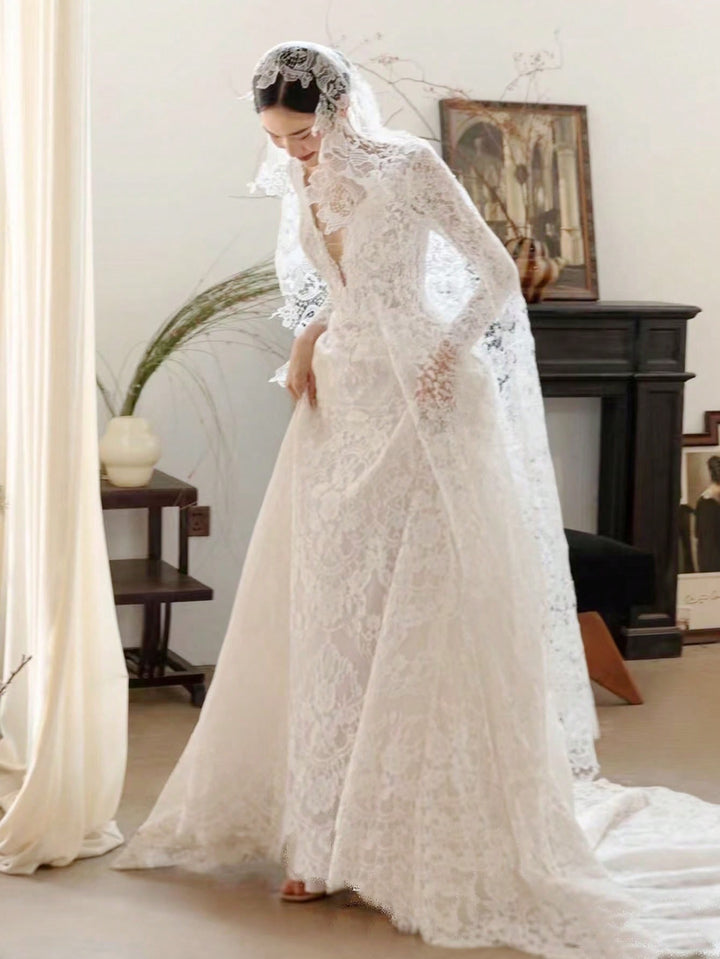 Rochie de mireasă SHEIN, alb