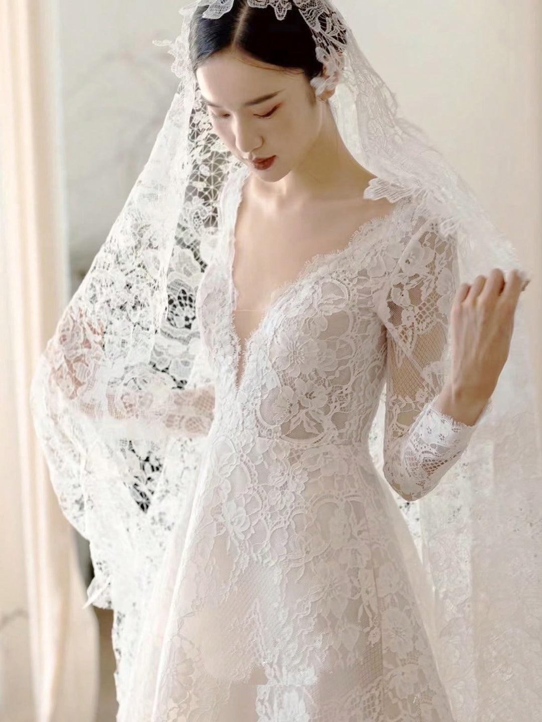 Rochie de mireasă SHEIN, alb
