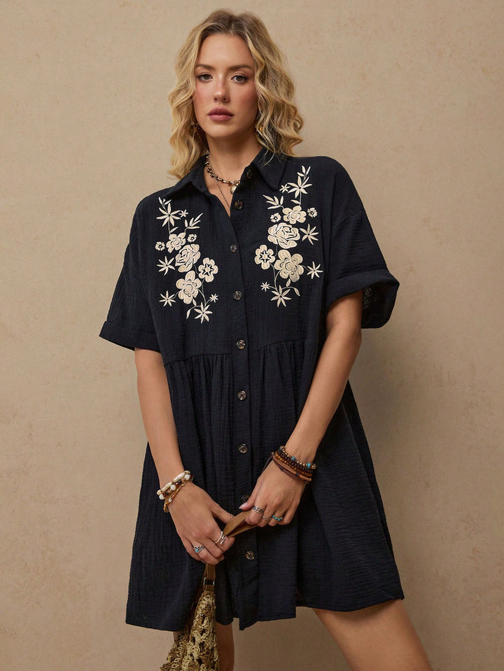 Rochie scurtă SHEIN, negru