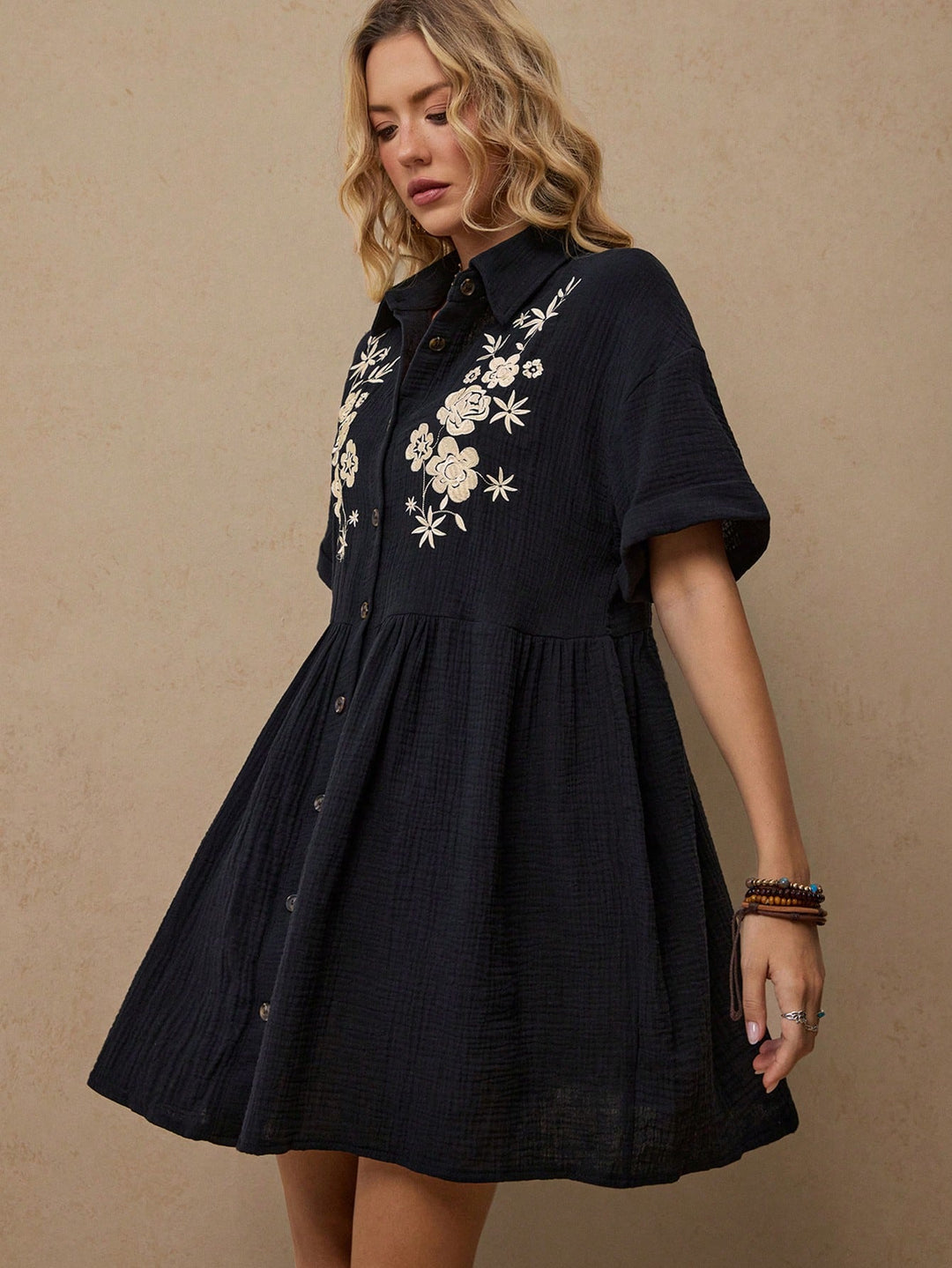 Rochie scurtă SHEIN, negru