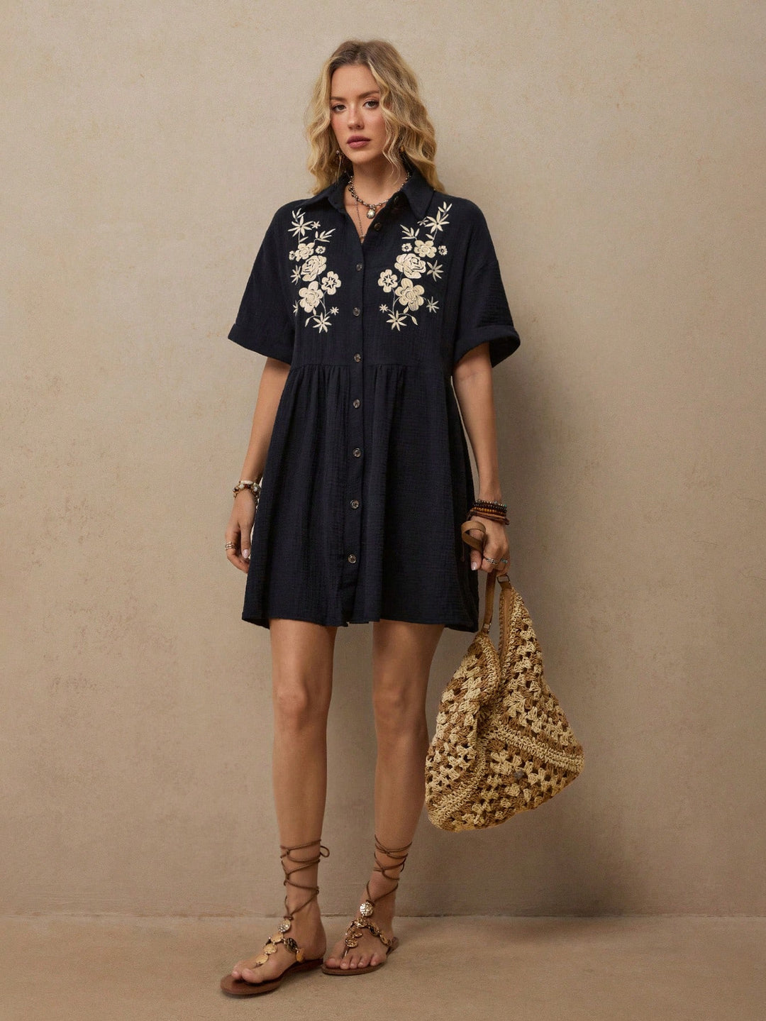 Rochie scurtă SHEIN, negru