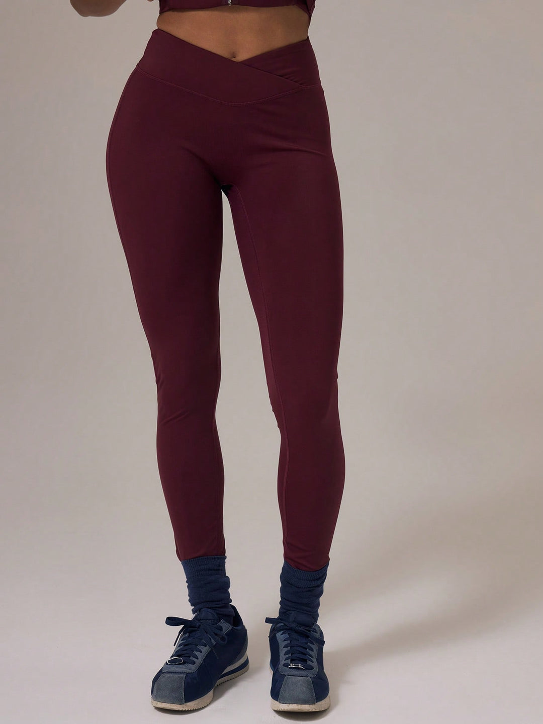 Pantaloni SHEIN, vișiniu