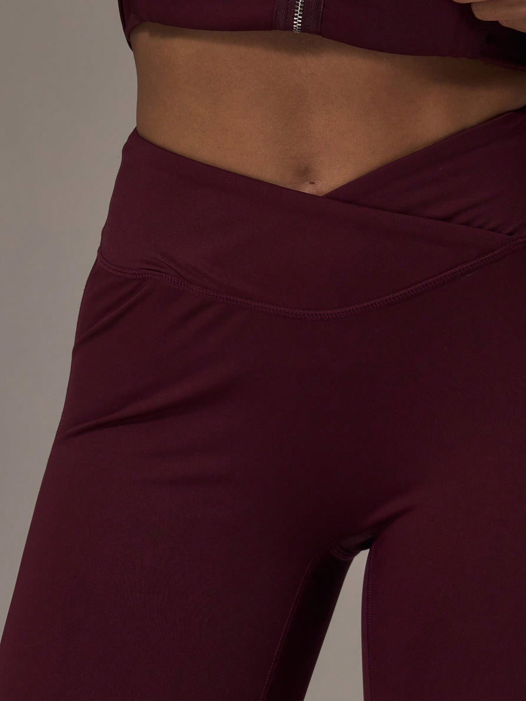 Pantaloni SHEIN, vișiniu