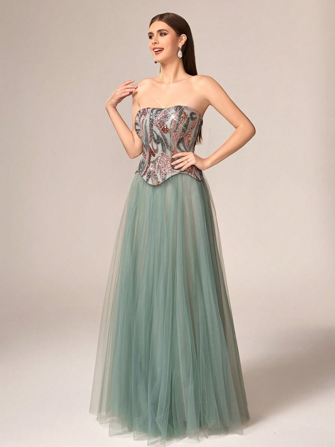 Rochie SHEIN, verde