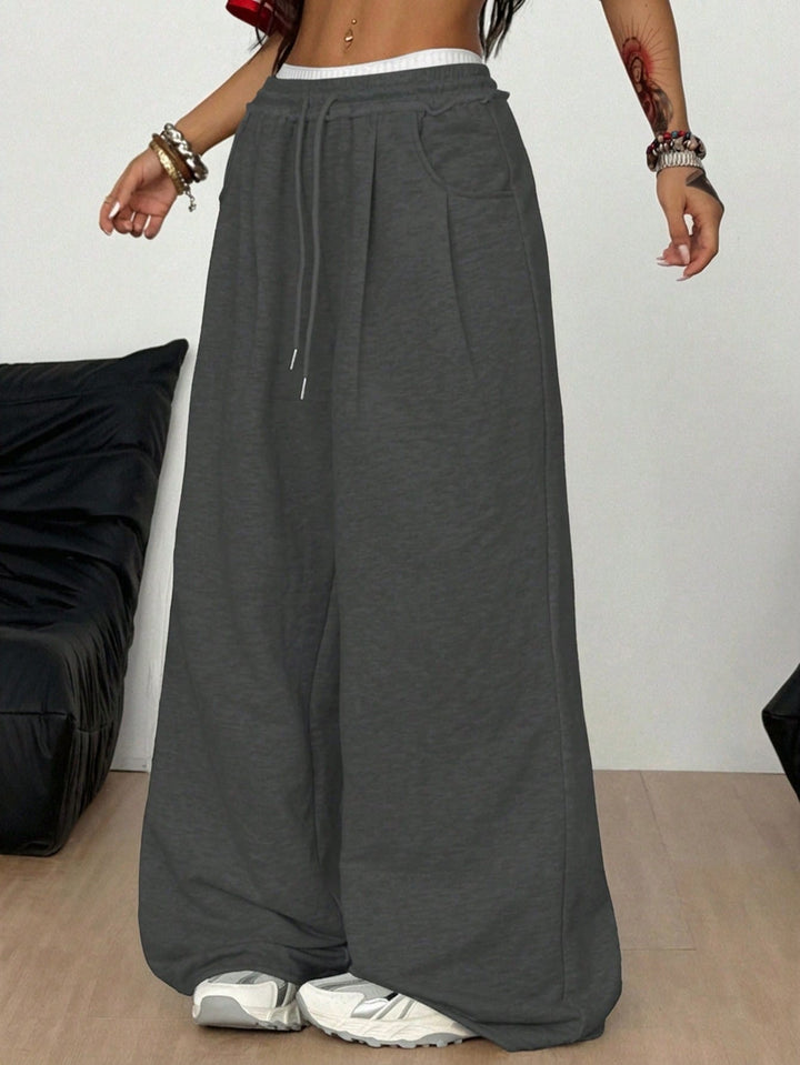 Pantaloni SHEIN, gri