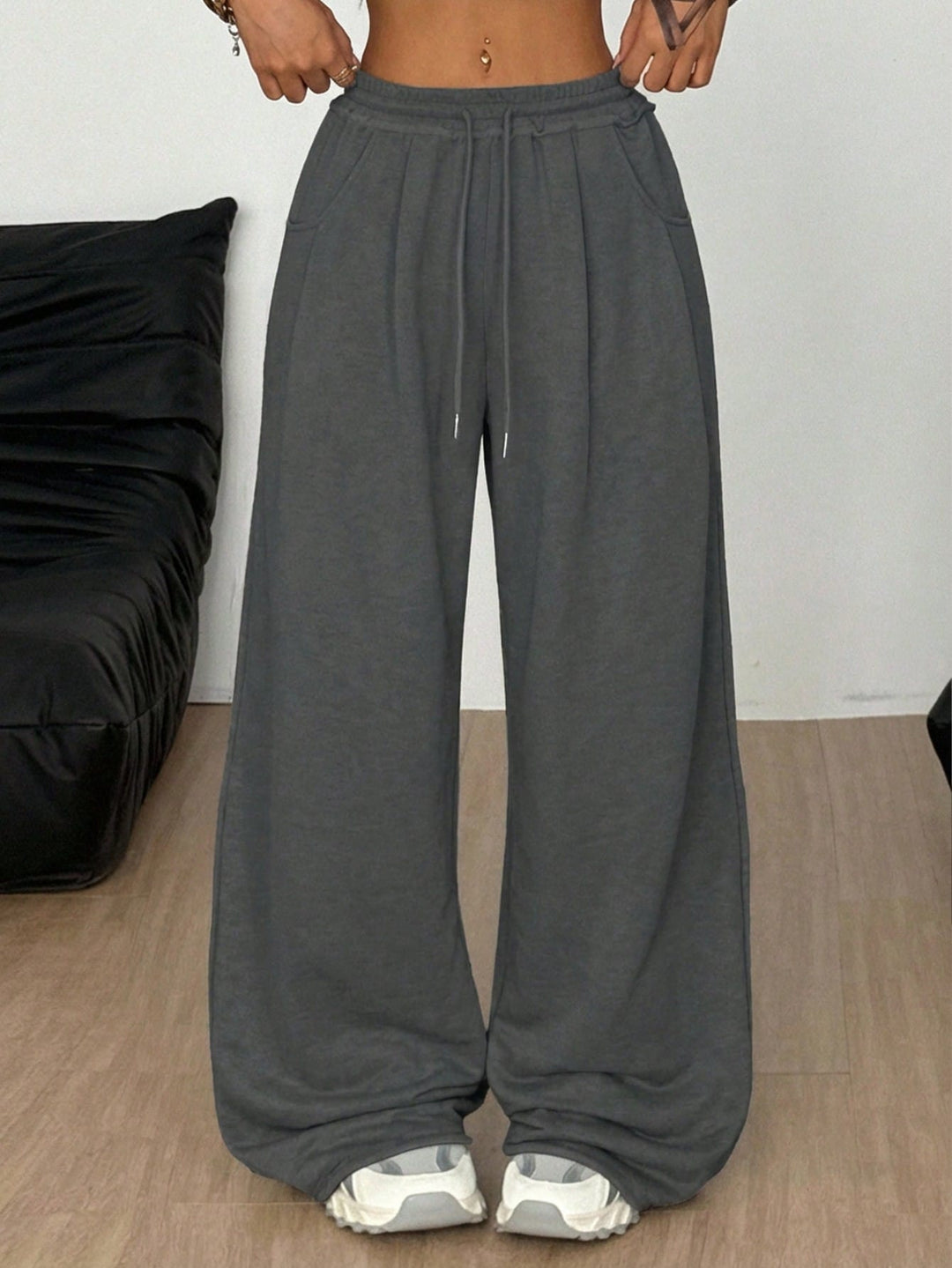 Pantaloni SHEIN, gri