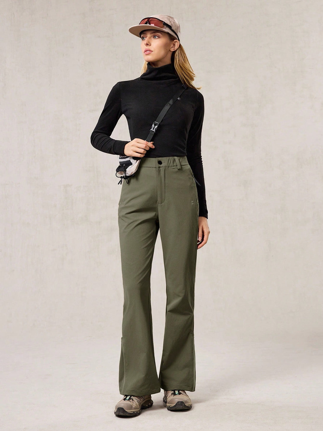 Pantaloni SHEIN, verde