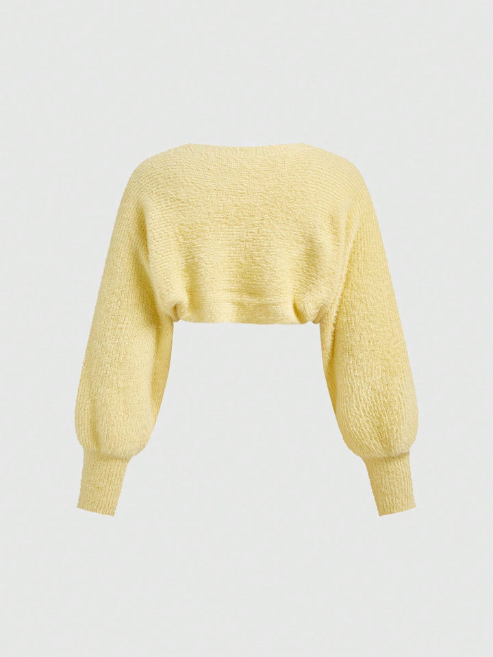 Pulover SHEIN, galben