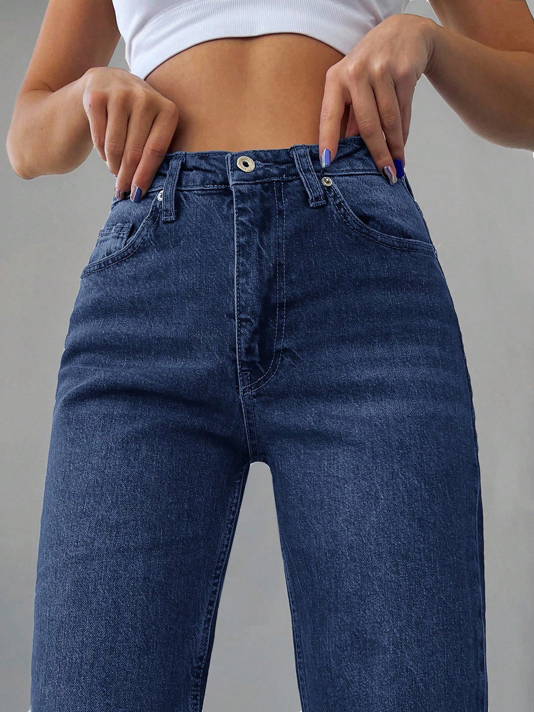Jeans SHEIN, albastru
