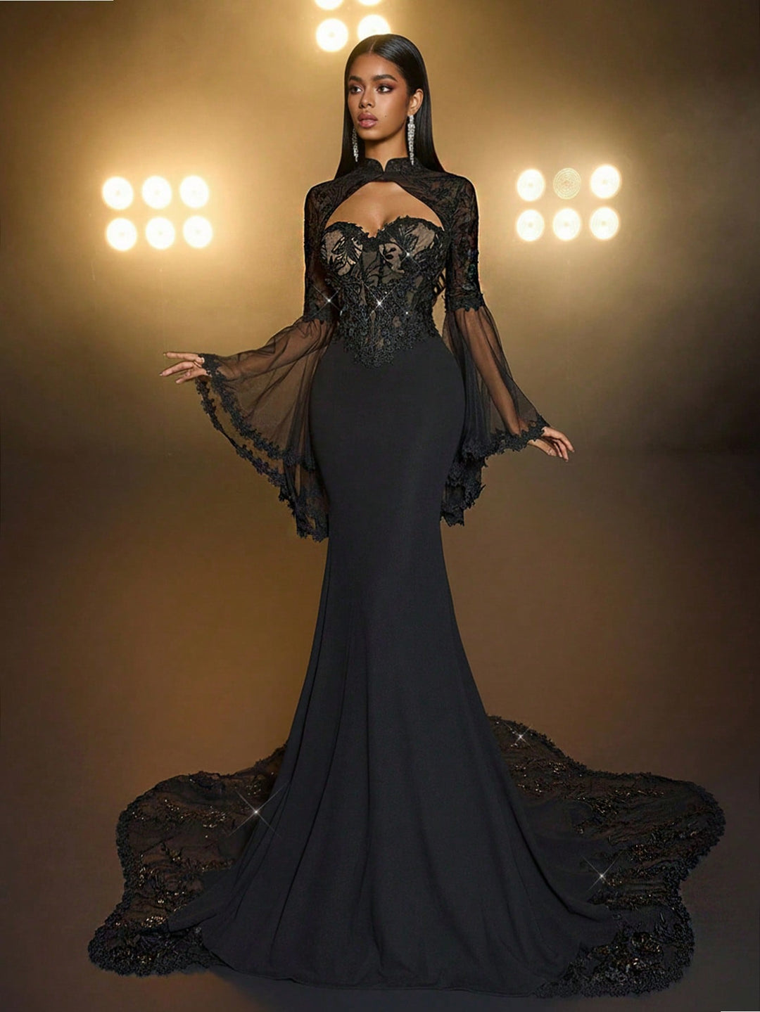 Rochie de mireasă SHEIN, negru