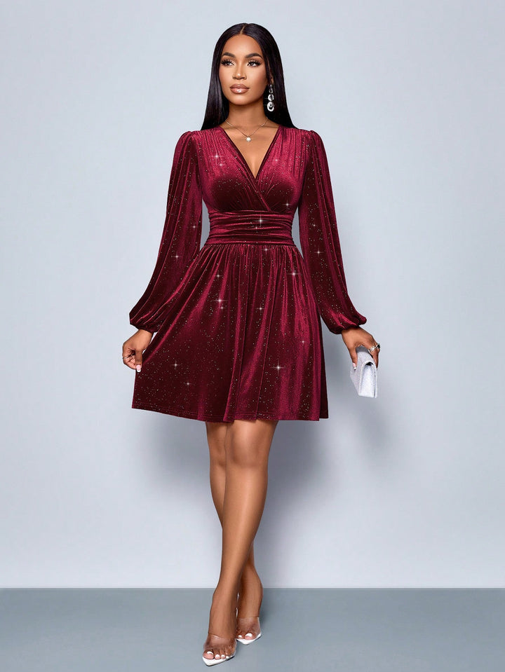 Rochie mini SHEIN, vișiniu