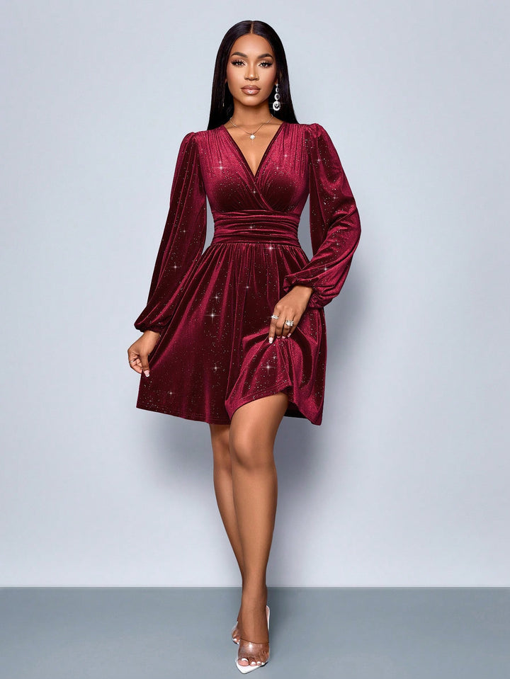 Rochie mini SHEIN, vișiniu