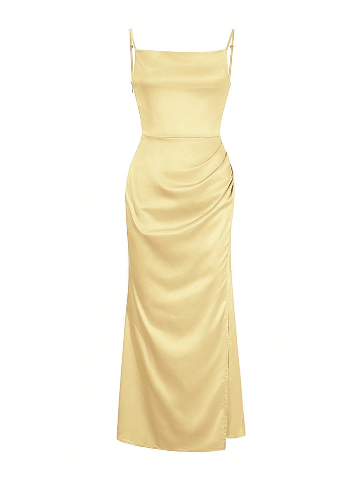Rochie maxi SHEIN, galben