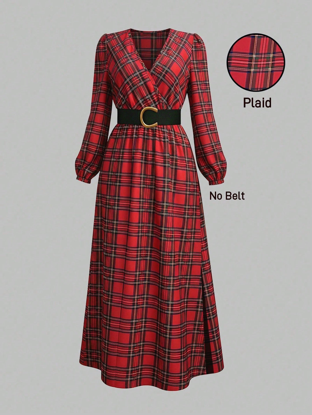 Rochie maxi SHEIN, roșu