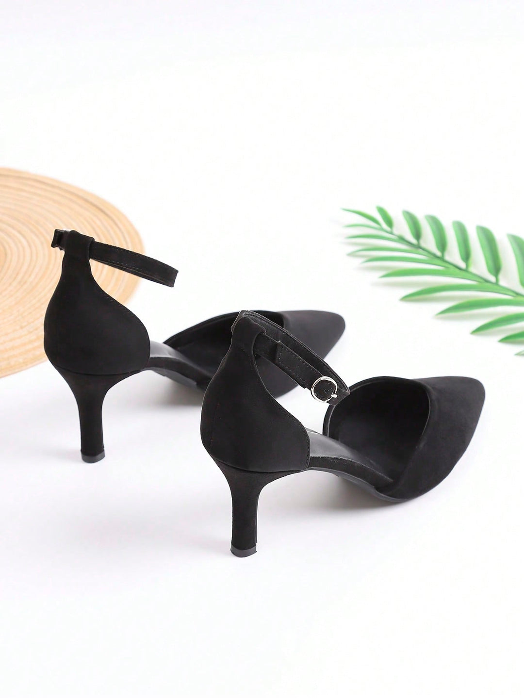 Pantofi cu toc SHEIN, negru