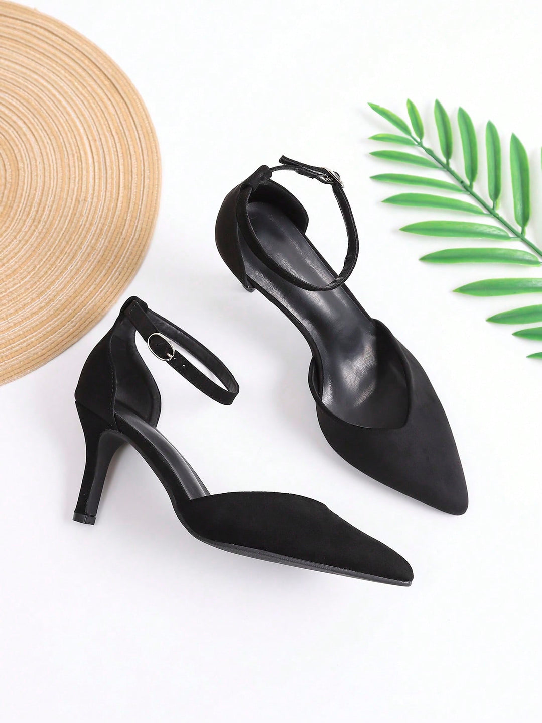 Pantofi cu toc SHEIN, negru