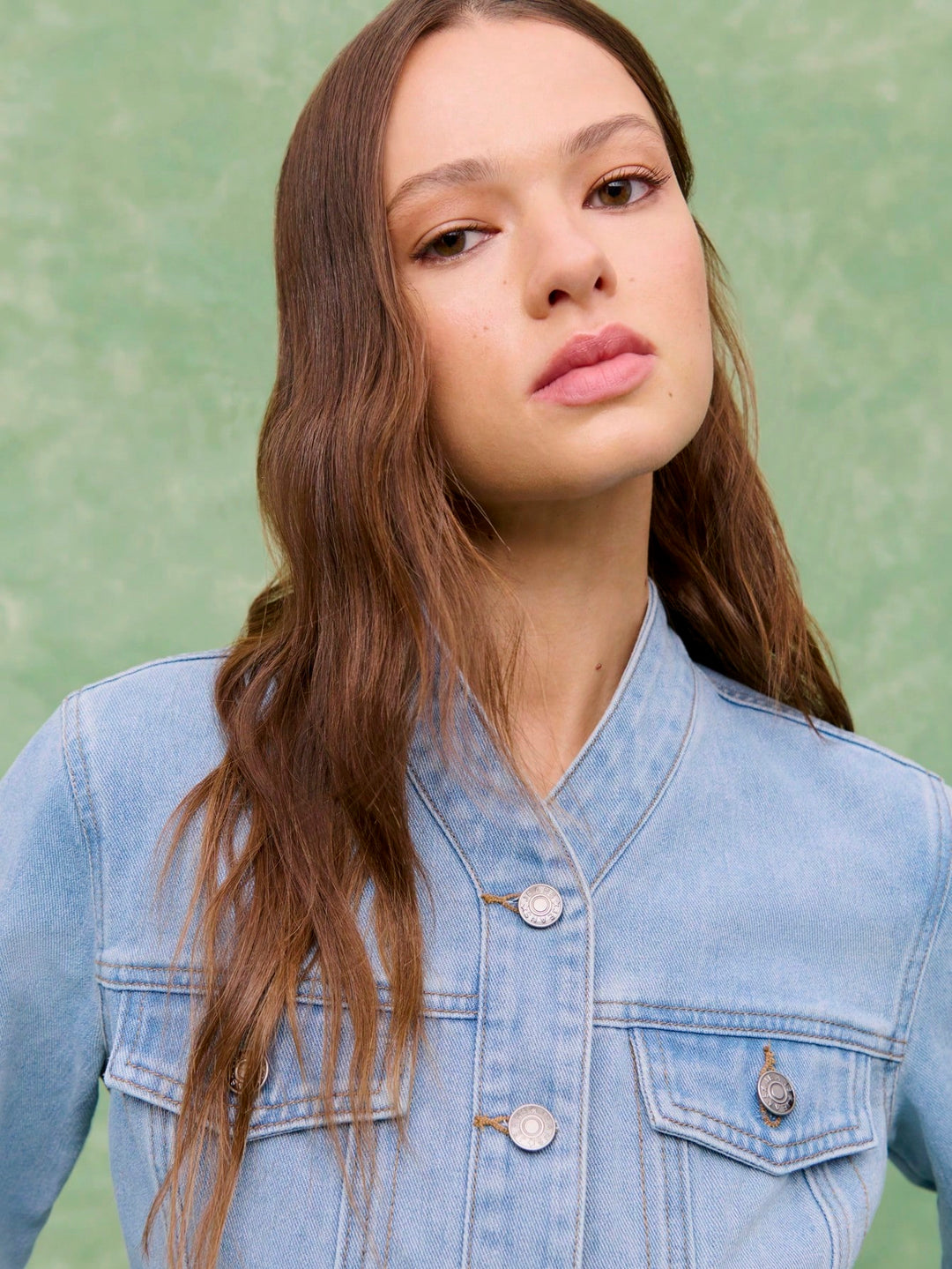 Jachetă denim SHEIN