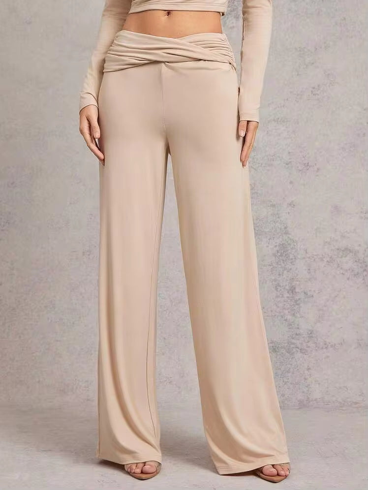 Pantaloni SHEIN, crem