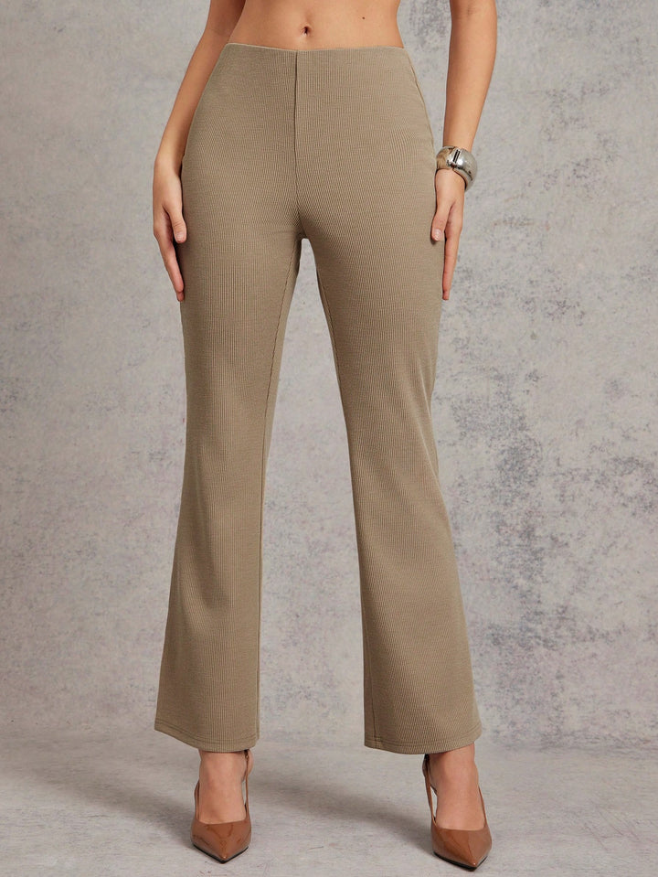 Pantaloni SHEIN, maro