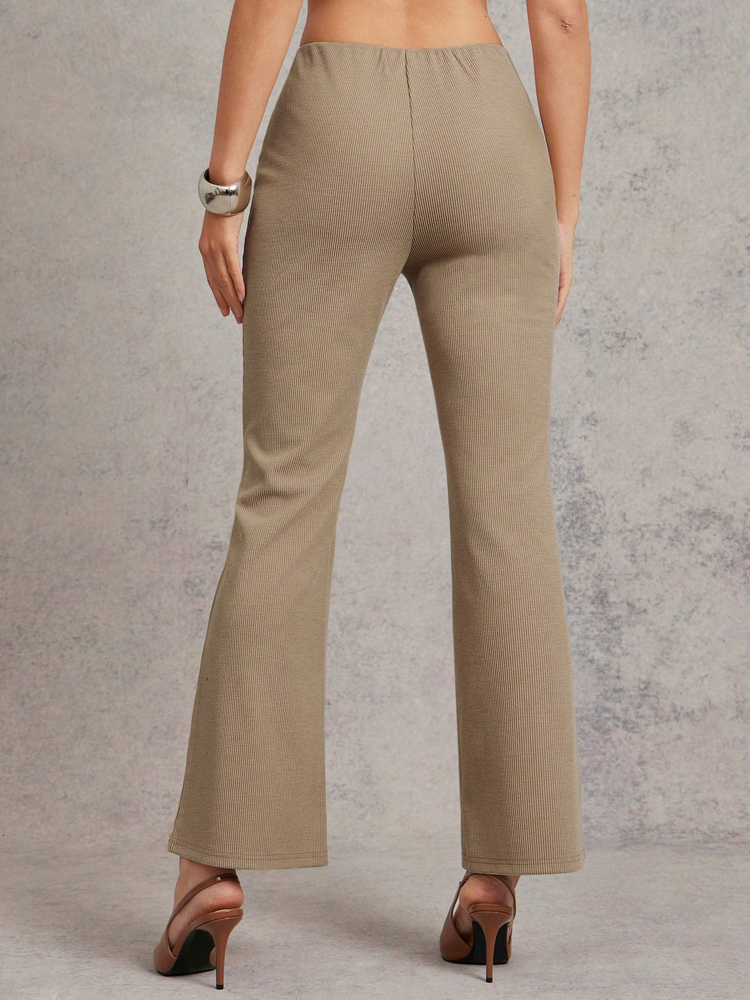 Pantaloni SHEIN, maro