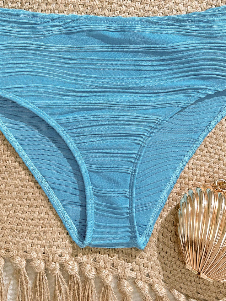 Set bikini SHEIN, albastru