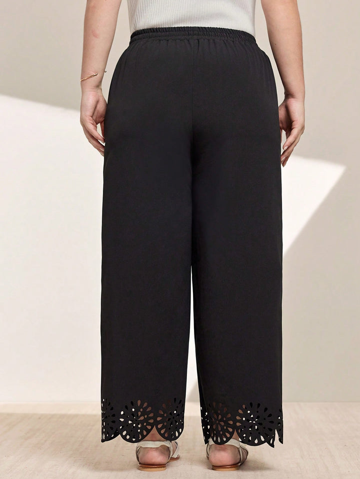 Pantaloni SHEIN, negru