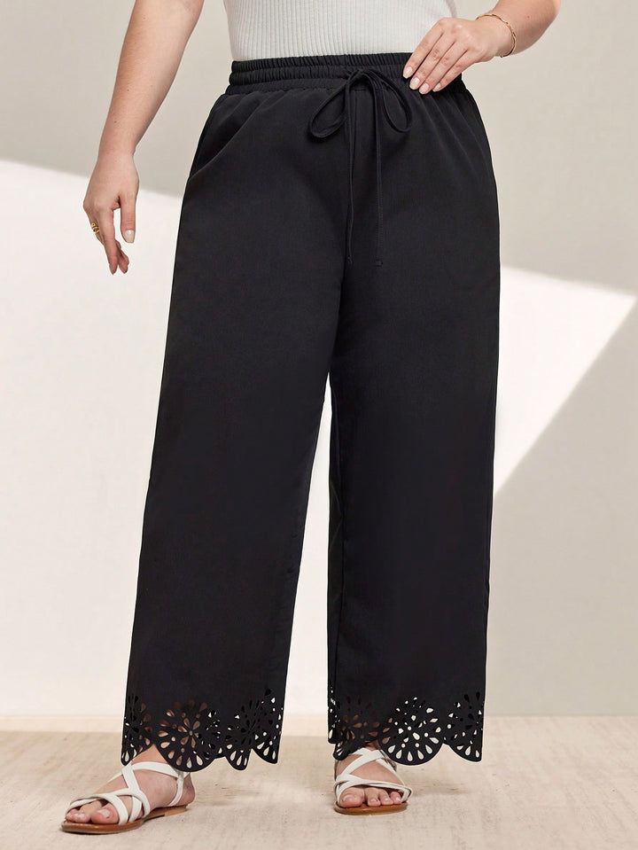 Pantaloni SHEIN, negru