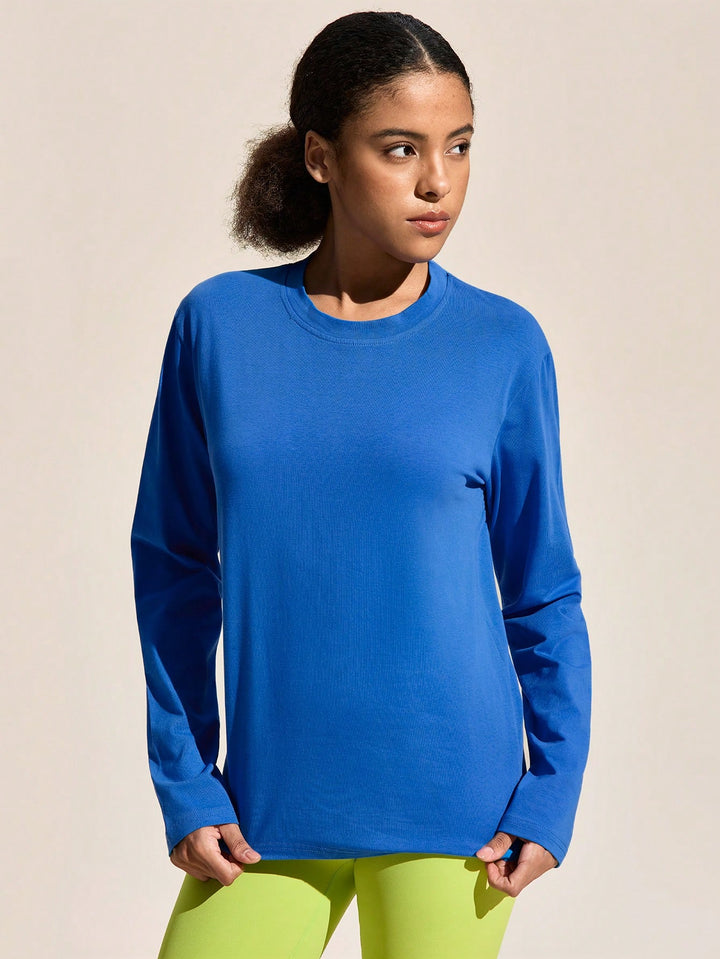 Tricou tricotat SHEIN, albastru