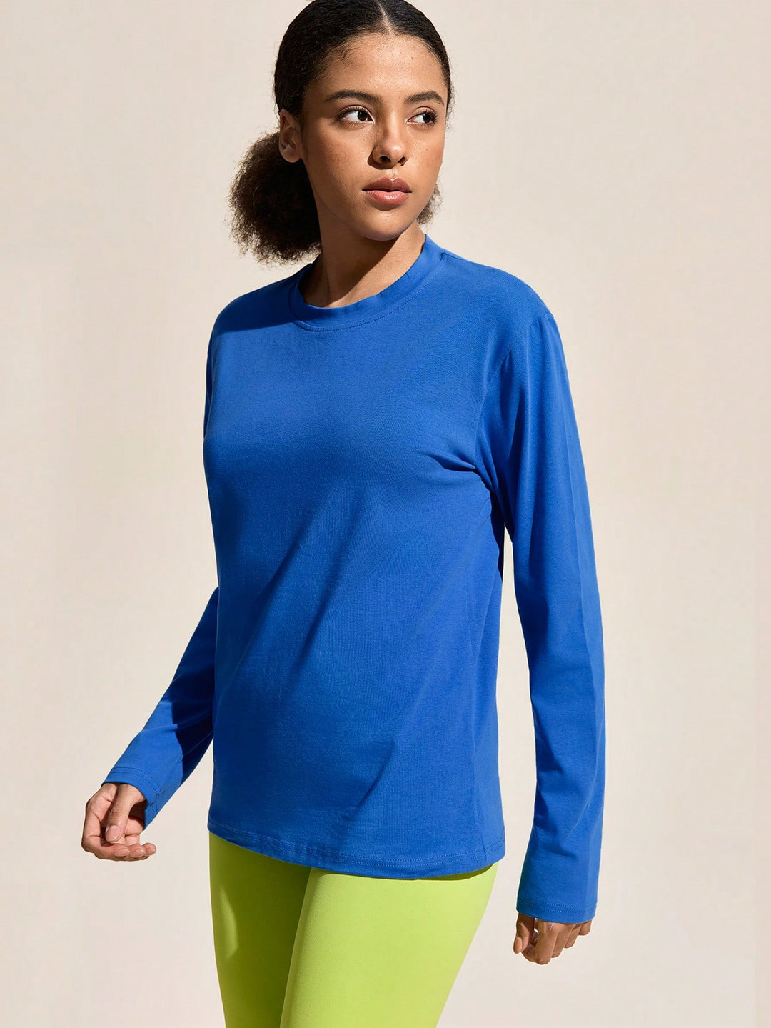 Tricou tricotat SHEIN, albastru