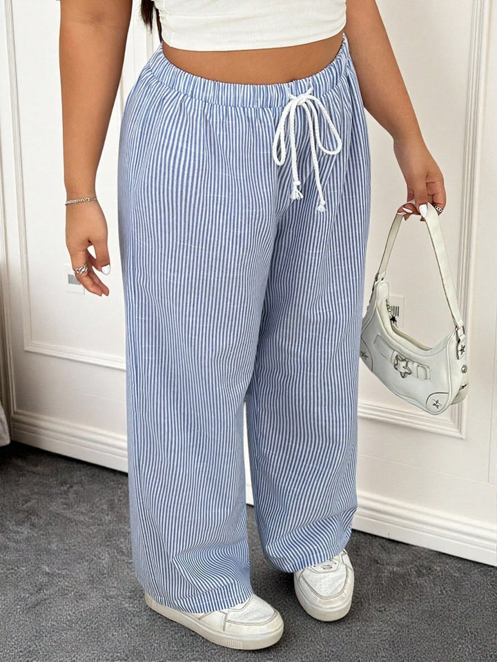 Pantaloni SHEIN, albastru