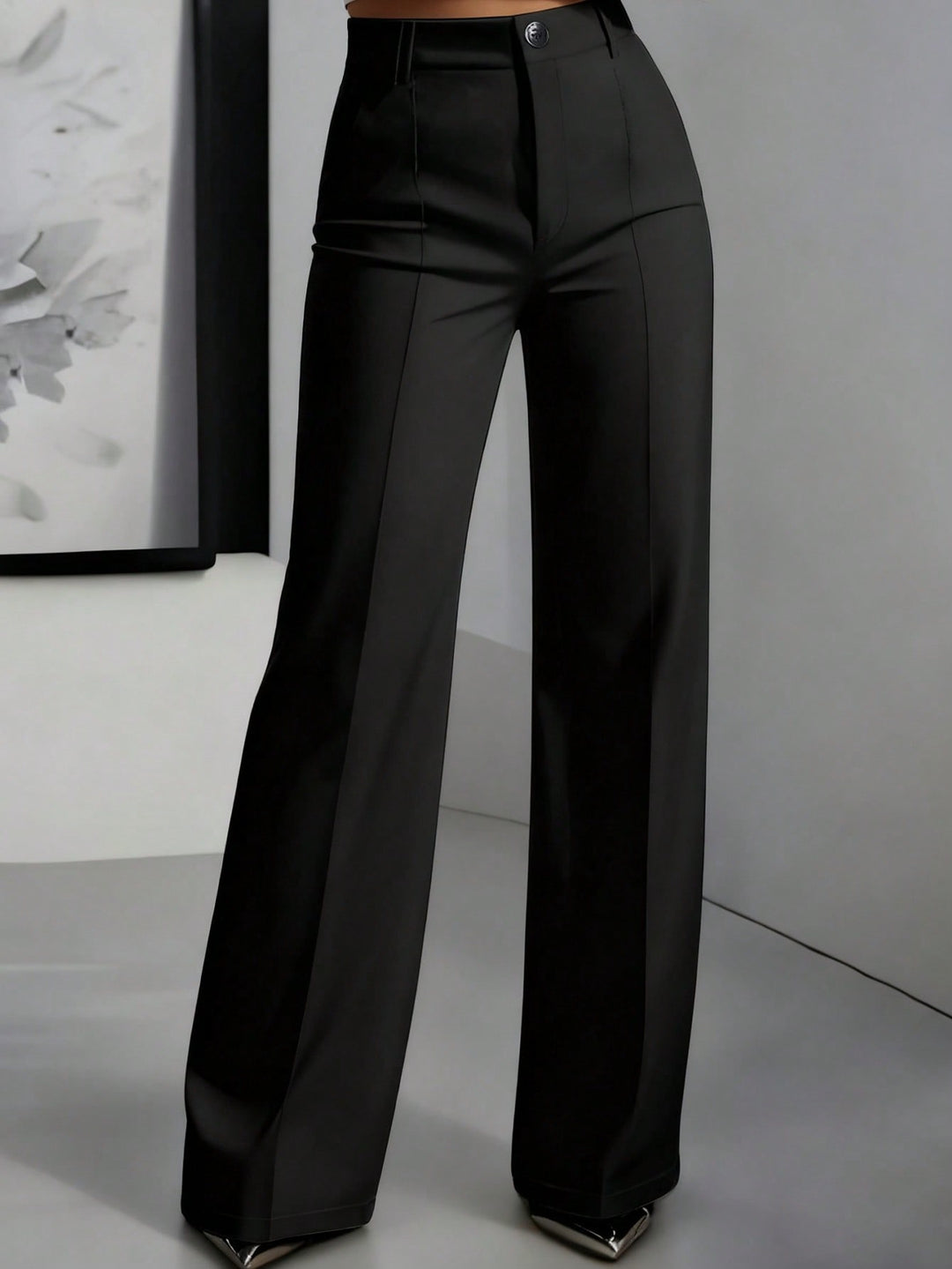 Pantaloni SHEIN, negru