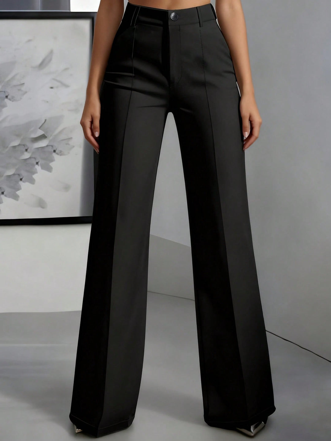 Pantaloni SHEIN, negru