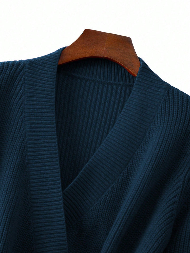 Cardigan SHEIN, albastru