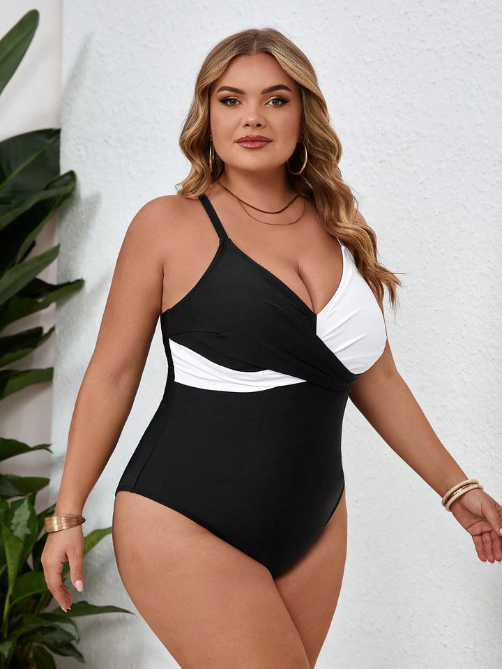 Costum de baie SHEIN, mix culori